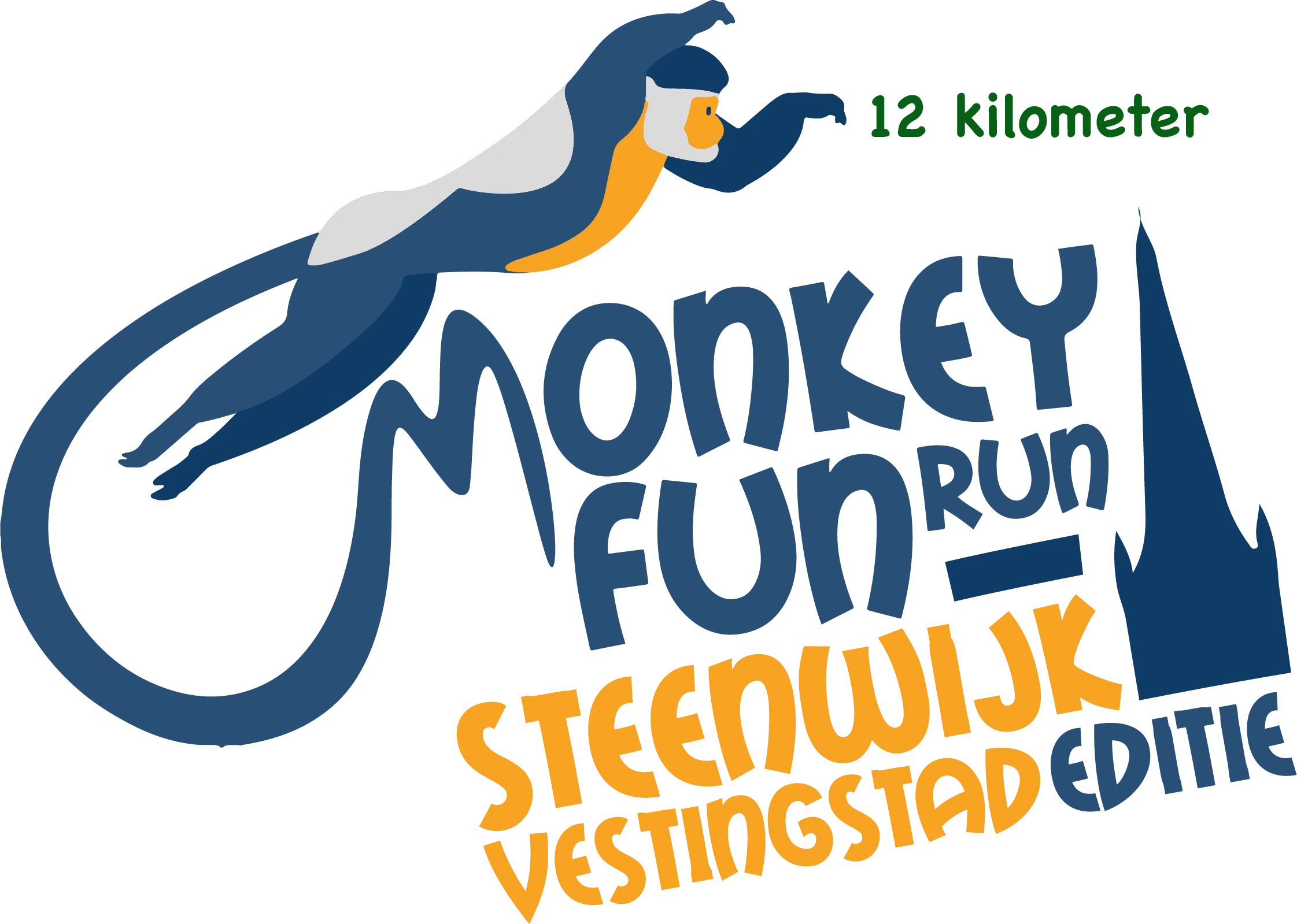 12 kilometer Monkey Fun Run 2024